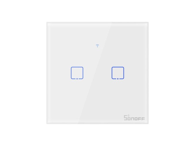 Smart Switch WiFi Sonoff T0 EU TX (2-kanálový)
