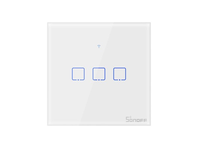 Smart Switch WiFi Sonoff T0 EU TX (3 kanály)