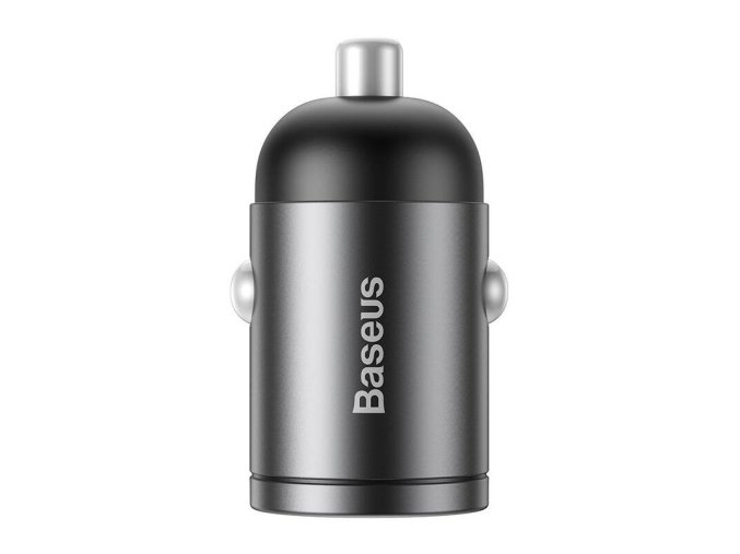 Baseus Tiny Star Mini Quick Charge Car Charger USB Port 30W Grey