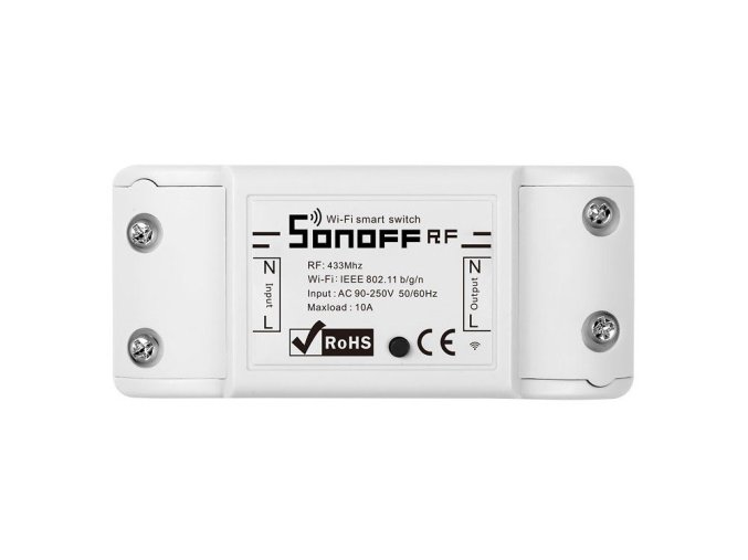 Chytrý spínač WiFi + RF 433 Sonoff RF R2 (NOVINKA)