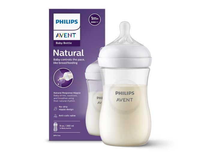 AVENT SCY903/01 Natural Responsive láhev 260 ml