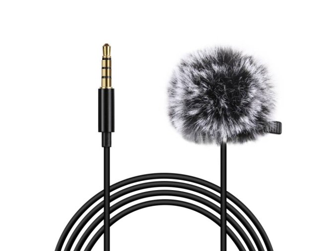 Mikrofonní konektor Puluz 1,5 m jack 3,5 mm PU424