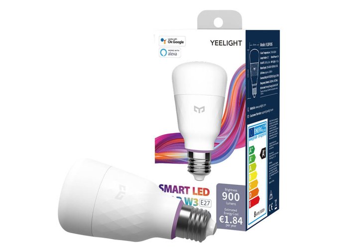 Smart žárovka LED Yeelight Smart Bulb 1S (bílá)