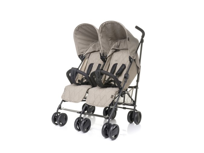 4 BABY Kočárek TWINS BEIGE