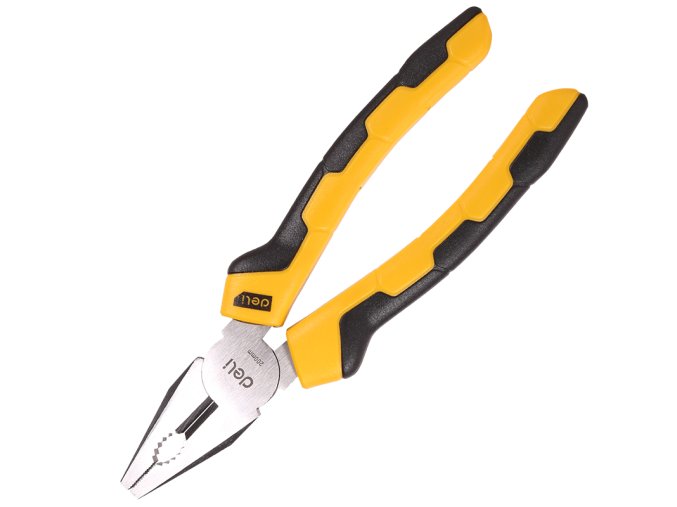 Kombinované kleště 8" Deli Tools EDL2008 (žluté)