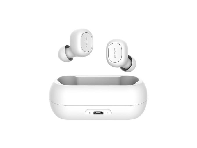 Bezdrátová sluchátka TWS QCY T1C Bluetooth V5.0 (bílá)
