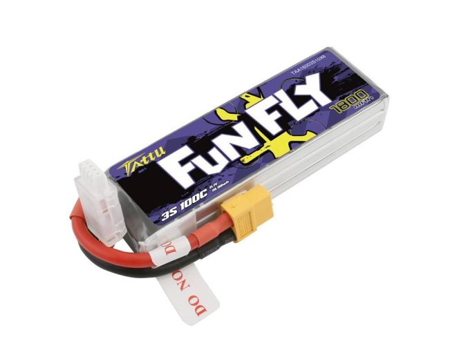 Akumulátor Tattu Funfly 1800mAh 11,1V 100C 3S1P XT60