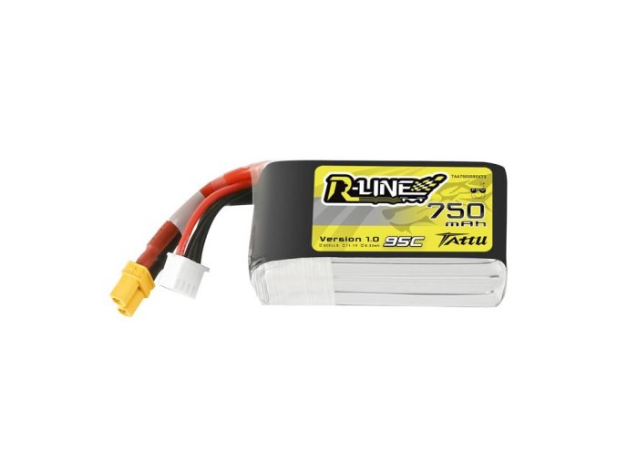 Baterie Tattu R-Line 750mAh 11,1V 95C 3S1P XT30U-F
