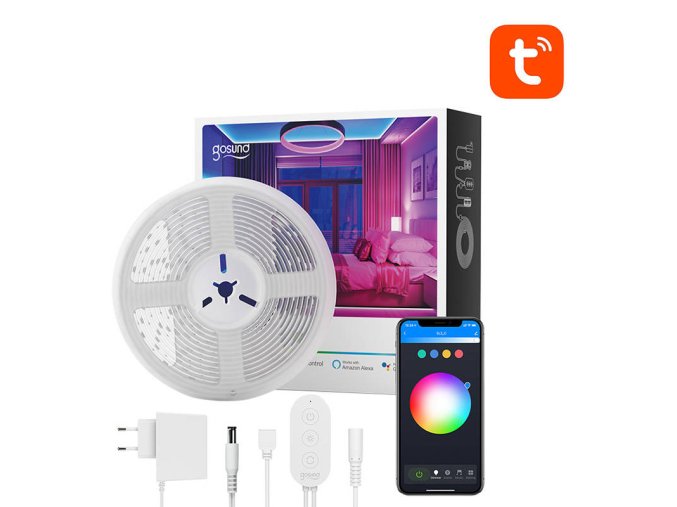 Chytrý LED světelný pásek Gosund SL2 (5m), Tuya