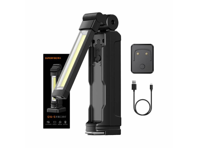 Multifunkční svítilna Superfire G16-S, 800 lm, USB-C