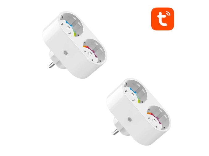 Duální chytrá zásuvka WiFi Gosund SP211 (2-pack) 3500W Tuya
