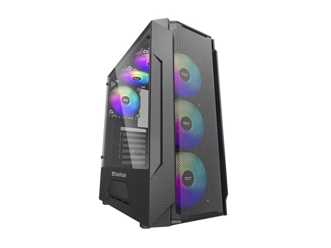 Počítačová skříň Darkflash LEO (černá)