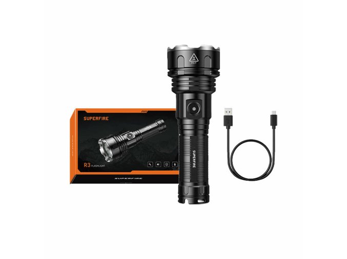 Svítilna Superfire R3 P90, 2000lm, USB