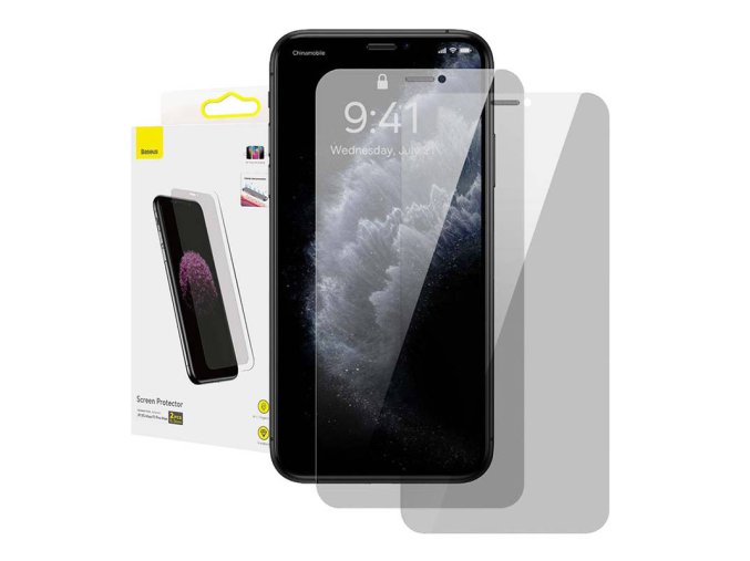 Baseus 0,3mm Screen Protector (2ks balení) pro iPhone XS Max/11 Pro Max 6,5
