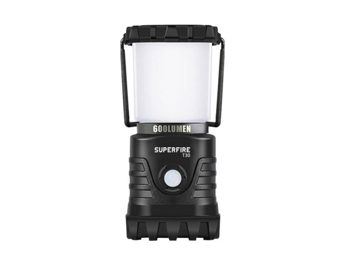 Kempingová lampa Superfire T30, 600 lm, USB