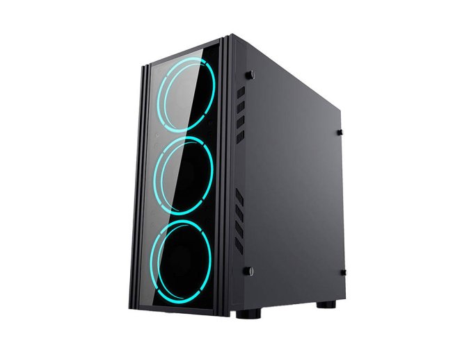 Počítačová skříň Aigo Black Technology Mini Micro-ATX (černá)