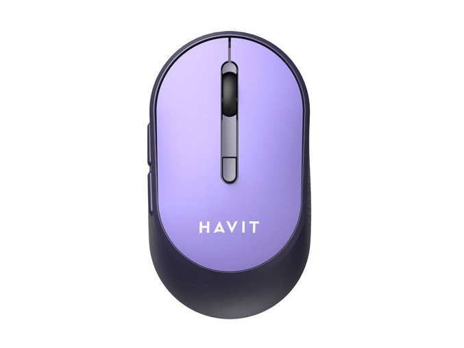 Univerzální bezdrátová myš Havit MS78GT (fialová)