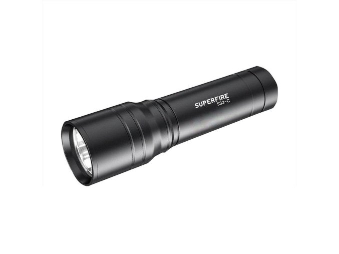 Svítilna Superfire S33-C, 210 lm, USB