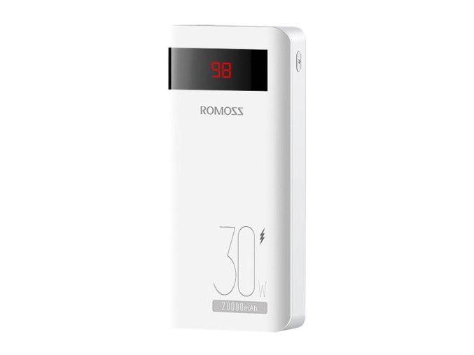 Powerbanka Romoss Sense6PS Pro 20000mAh, 30W (bílá)