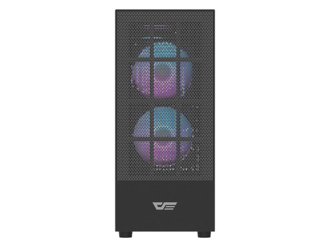 Počítačová skříň Darkflash A290 + 3 ventilátory (černá)