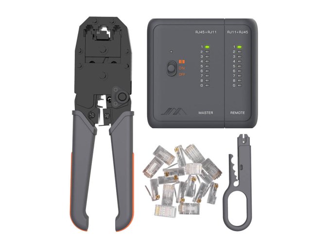 Jimi Home JM-GTW5N Tester kabelů RJ45, sada 5 v 1
