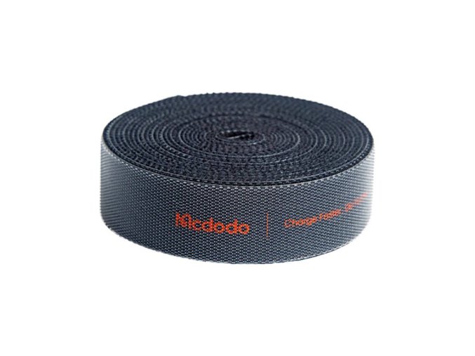 Páska na suchý zip, organizér kabelů Mcdodo VS-0960 1m (černá)