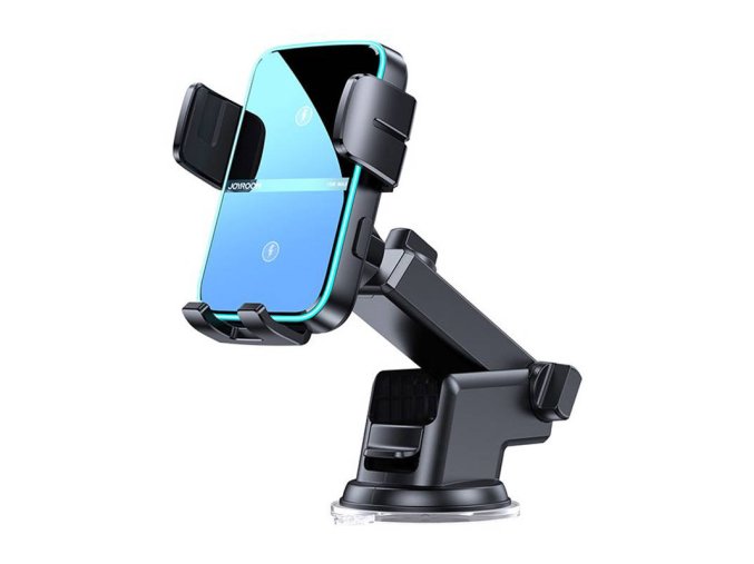 Držák na palubní desku auta Joyroom JR-ZS246 s indukční nabíječkou Qi (černý)