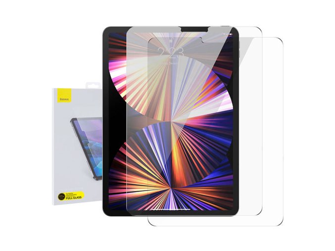 Tvrzené sklo Baseus 0,3 mm pro iPad 12,9" (2ks)
