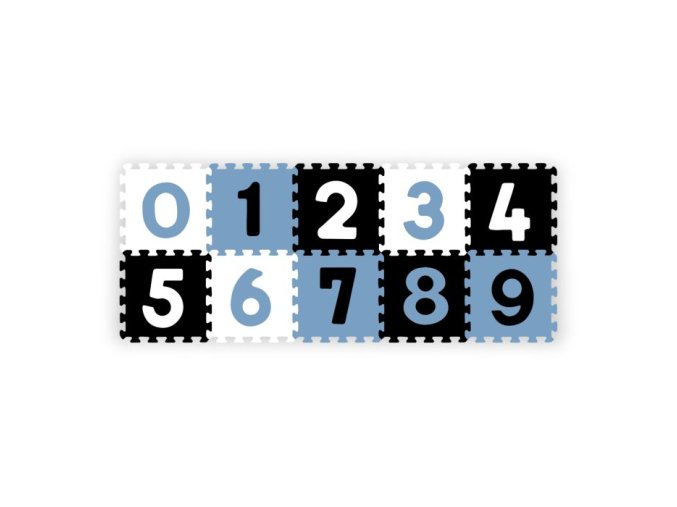 B.O.274/03 Pěnové puzzle 10 ks čísel