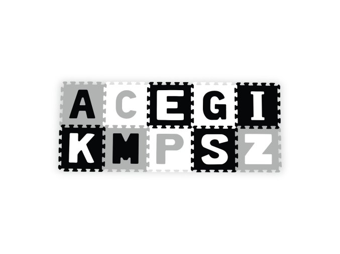 B.O.278/02 Pěnové puzzle 10 ks písmen