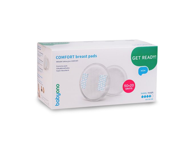 B.O.296 Comfort prsní vložky 50+20 ks zdarma