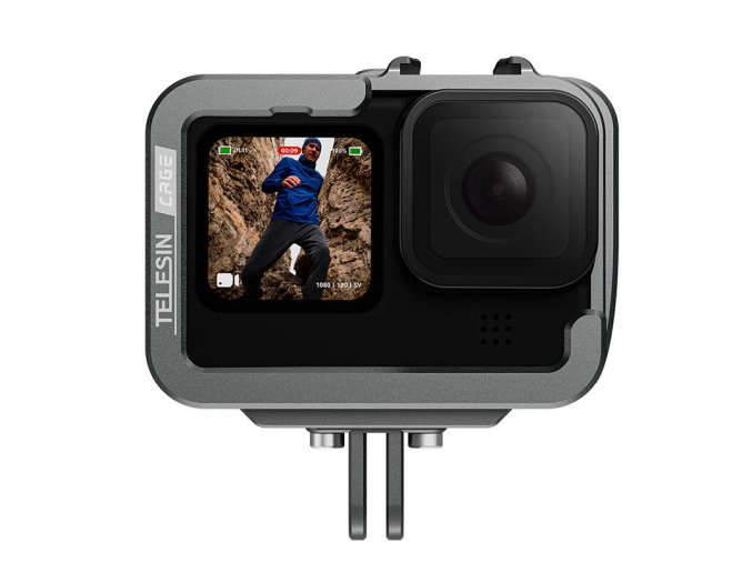 TELESIN Alu klec pro GoPro Hero 12/11/10/9