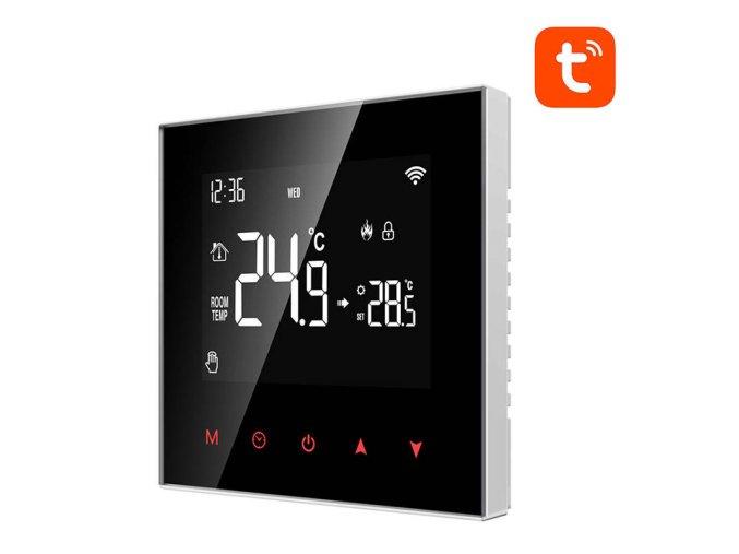 Chytrý termostat pro vytápění kotlů Avatto ZWT100 3A Zigbee Tuya