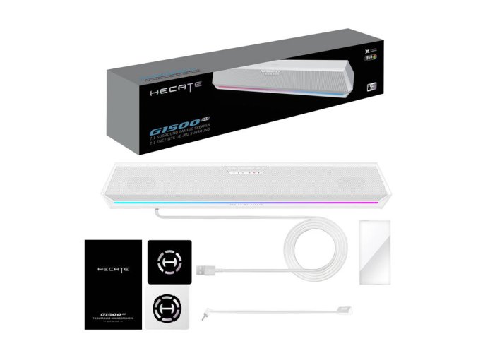 Herní soundbar Edifier HECATE G1500 Bar (bílý)