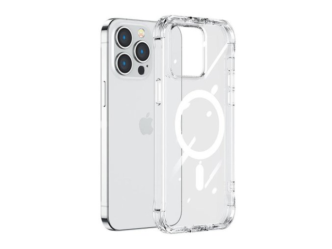 Joyroom JR-14H6 průhledné magnetické pouzdro pro iPhone 14 Pro