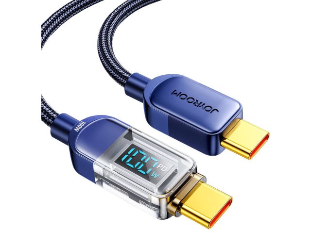 Kabel do USB-C 100W 1,2 m Joyroom S-CC100A4 (niebieski)