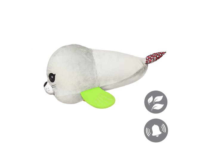 B.O.644 Dětský plyšový polštář SEAL LUCY