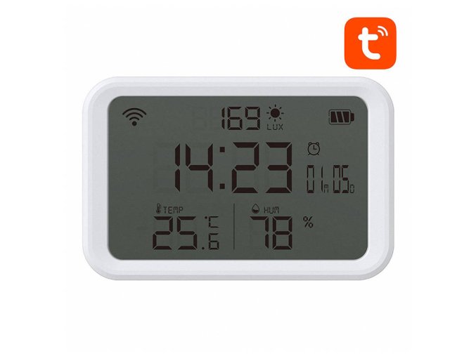 Chytrý senzor teploty a vlhkosti WiFi NEO NAS-CW01W TUYA