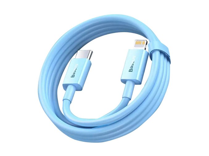 Kabel USB-C na Lightning Baseus ,PD 20W 1m (modrý)