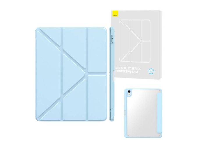 Baseus Minimalist Series ochranné pouzdro pro IPad 10 10,9" (modré)