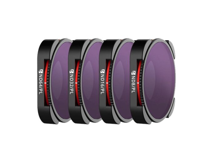 Sada filtrů Freewell 4K Bright Day pro GoPro HERO 9/10/11/12 Black (balení 4 ks)