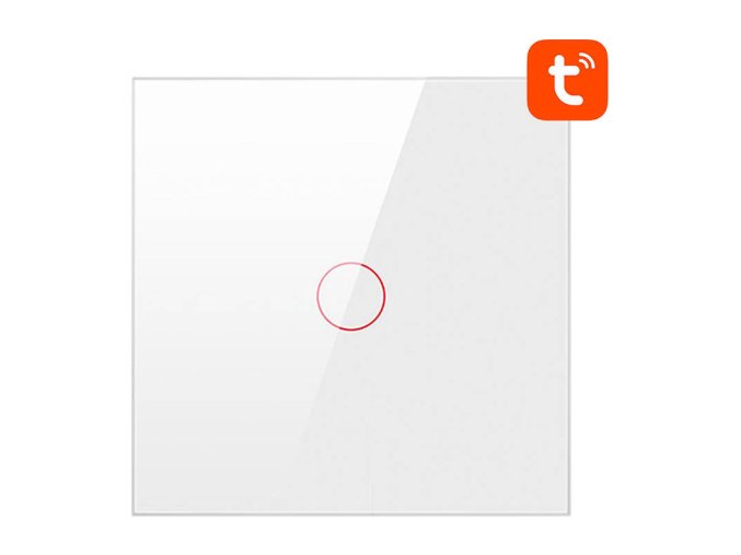 Chytrý vypínač světla ZigBee Avatto LZTS02-EU-W1 1 Way No Neutral TUYA (bílý)