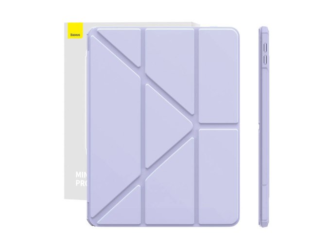 Baseus Minimalist Series ochranné pouzdro pro IPad 10,2" (fialové)
