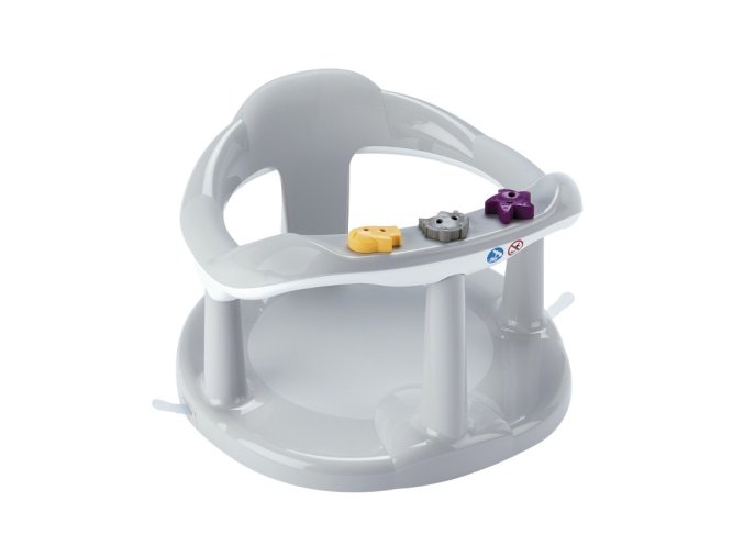 Koupelnová židle ABAKUS THERMOBABY šedá