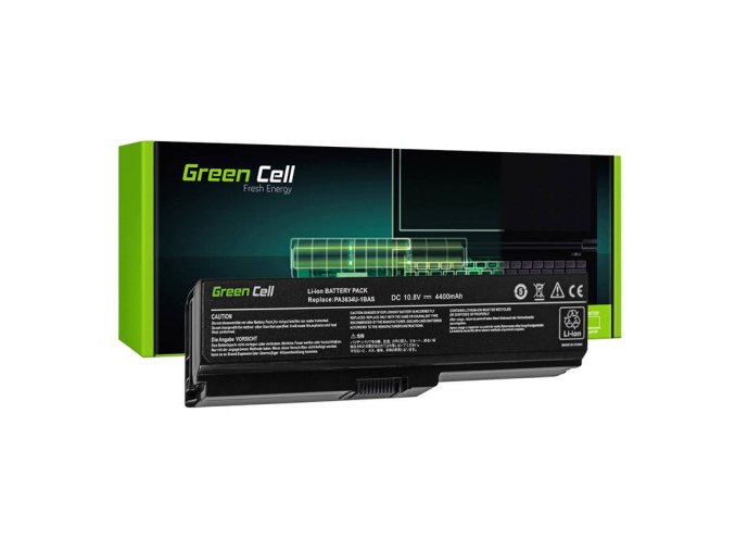 Baterie Green Cell PA3817U-1BRS pro Toshiba Satellite C650 C650D C655 C660 C660D C670 C670D L750 L750D L755