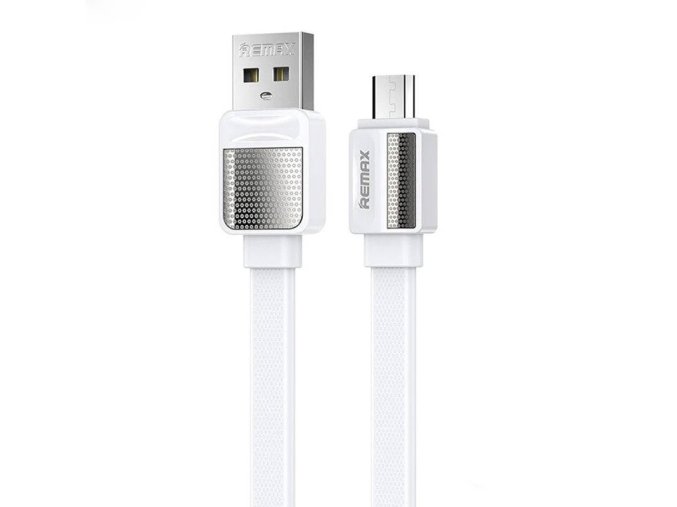 Kabel USB Micro Remax Platinum Pro, 1 m (bílý)