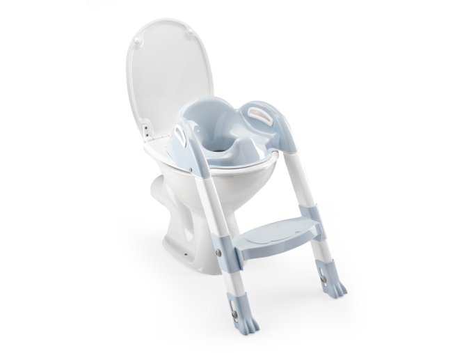 ABAKUS THERMOBABY Kryt WC sedátka se schůdkem modrý