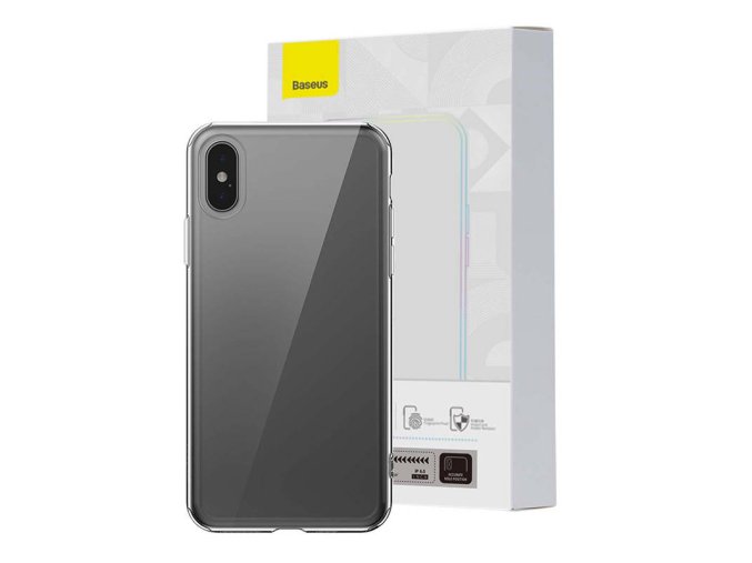 Průhledné pouzdro Baseus Simple pro iPhone XS MAX