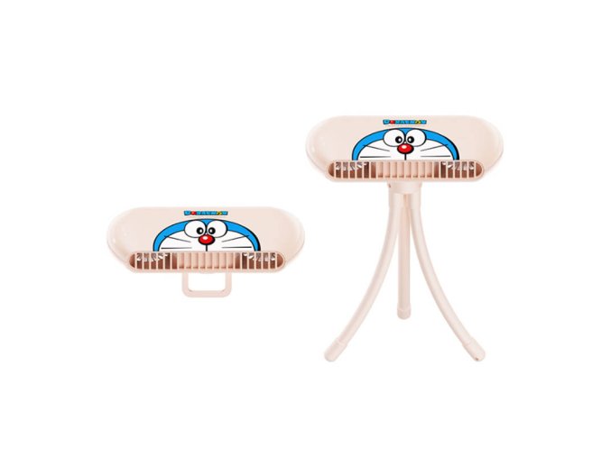 Ventilátor Remax Doraemon Boqin (růžový)