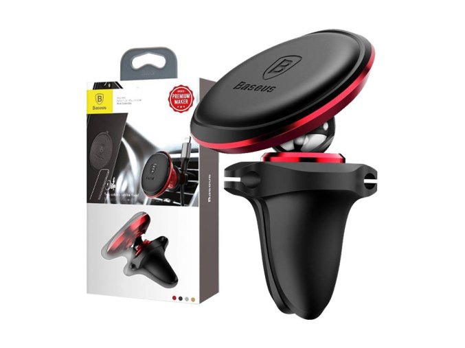 Držák do auta Baseus Magnetic Air Vent Red OS